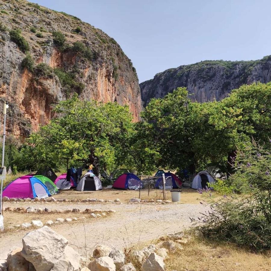 Gjipe Eco Campground Vuno エクステリア 写真